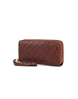 MKF Honey Genuine Leather Embossed Wallet by Mia K