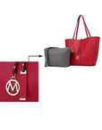 MKF Reversible Shopper Tote & Crossbody by Mia K