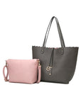 MKF Reversible Shopper Tote & Crossbody by Mia K