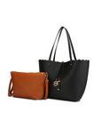 MKF Reversible Shopper Tote & Crossbody by Mia K