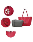 MKF Reversible Shopper Tote & Crossbody by Mia K