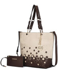 MKF Petra Tote Bag with Wristlet by Mia K