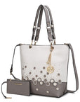 MKF Petra Tote Bag with Wristlet by Mia K