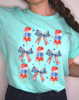 America Popsicle Graphic T Shirts