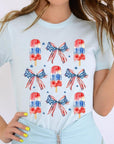 America Popsicle Graphic T Shirts