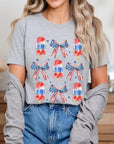 America Popsicle Graphic T Shirts