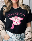 Coquette Class of 2024 Graphic T Shirts