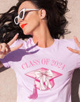 Coquette Class of 2024 Graphic T Shirts