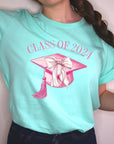 Coquette Class of 2024 Graphic T Shirts