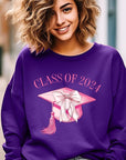 Coquette Class of 2024 Graphic Fleece Sweatshirts