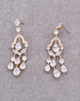 Bell Shape Cubic Zirconia Drop Earrings