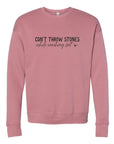 Can't Throw Stones Bella Premium Sweatshirt