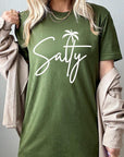 Salty Palm Graphic T Shirts