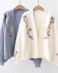 Floral Knit Cardigan