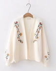 Floral Knit Cardigan