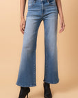 Denim Lab USA High Rise Relaxed Wide Leg Jeans