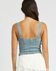 Emory Park Cargo Denim Corset