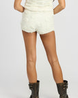 Emory Park Mini Shorts with 3D Rosettes