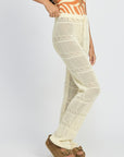 Emory Park Crochet Pants with Drawstrings