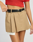 Emory Park Pleated Mini Skirt