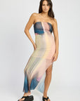 Emory Park Shirred Tube Maxi Dress