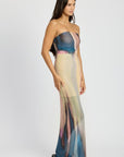 Emory Park Shirred Tube Maxi Dress