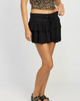 Emory Park Tiered Ruffle Mini Skort