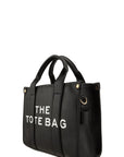 The Medium Pleather Crossbody Tote Bag