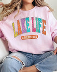 Lake Life Graphic Fleece Sweatshirts