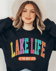 Lake Life Graphic Fleece Sweatshirts