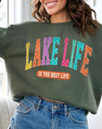 Lake Life Graphic Fleece Sweatshirts