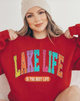 Lake Life Graphic Fleece Sweatshirts