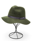 Wool Felt Ribbon Fedora