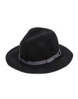 Wool Felt Ribbon Fedora