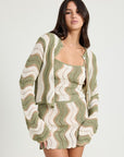 Emory Park Bell Sleeve Cardigan