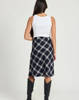 Emory Park Bias A-Line Midi Skirt