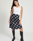 Emory Park Bias A-Line Midi Skirt