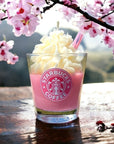 Cafe Pink Drink Frappe theme scented soy wax