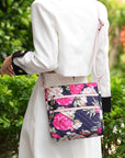 MKF Collection Lainey Botanical Pattern Crossbody