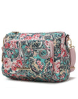 MKF Collection Rosalie Botanical Pattern Crossbody