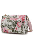 MKF Collection Rosalie Botanical Pattern Crossbody