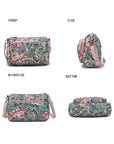 MKF Collection Rosalie Botanical Pattern Crossbody