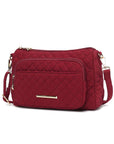 MKF Collection Rosalie Solid Quilted Shoulder Bag