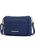 MKF Collection Rosalie Solid Quilted Shoulder Bag