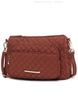 MKF Collection Rosalie Solid Quilted Shoulder Bag