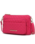 MKF Collection Rosalie Solid Quilted Shoulder Bag