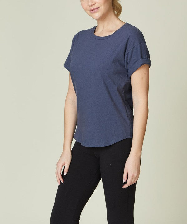 Fabina Cotton Jersey Short Sleeve Tee