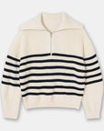 Half Zip Knit Sweater