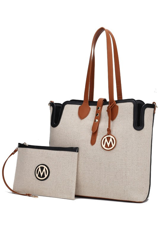 MKF Collection Juliana Oversize Tote &amp; Wristlet