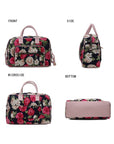 MKF Collection Jayla Botanical Pattern Duffle Bag